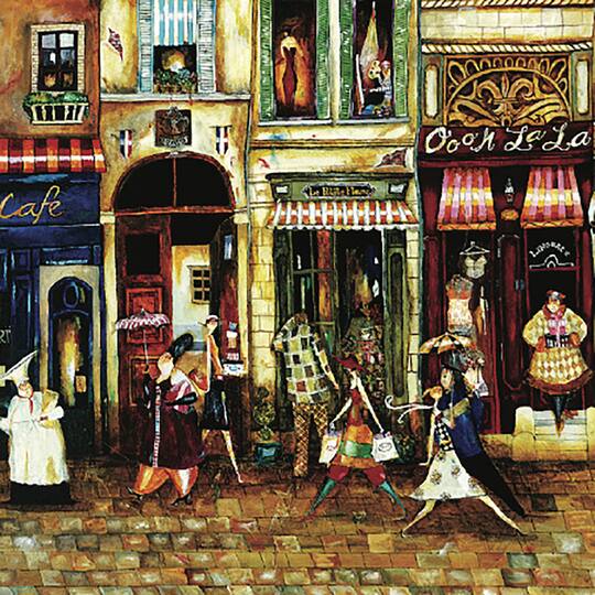 Hart Puzzles Mon Petit Paris by Jennifer Garant 1,000 Piece Jigsaw Puzzle